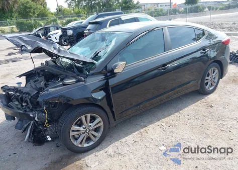 2017 Hyundai Elantra Se из США, поврежденный, VIN KMHD84LF8HU412782